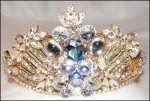 Gorgeous sparkling tiara by fashion jewelry designer Wendy Gell