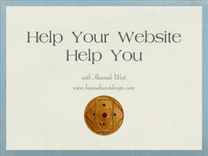 Help Your Website Help You - thumbnail image for document for 2-233-2015 SOSA presentation