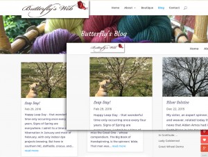 butterflysweb.com Retracting logo