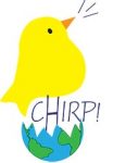 Chirp! logo, draft 2, option 8