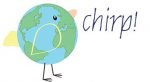 Chirp! logo, draft 3 'Earthbird', option 3